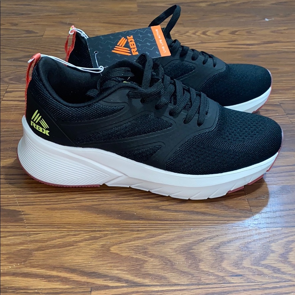 RBX  galiaa Black and White Athletic Shoes for Performance size 8 1/2